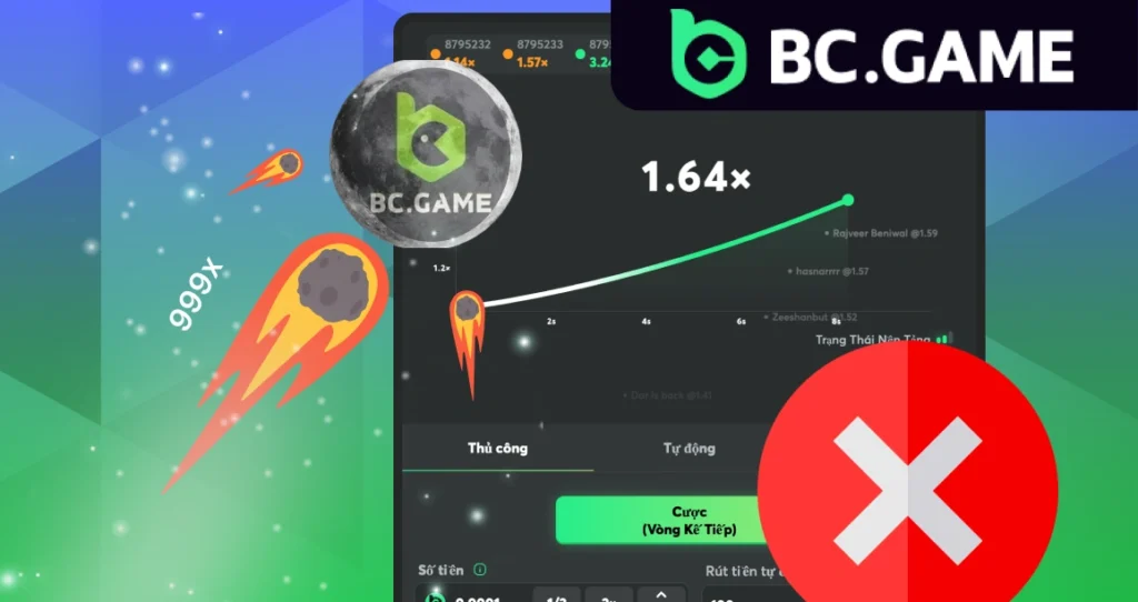 Errores para los jugadores de Crash BC.Game