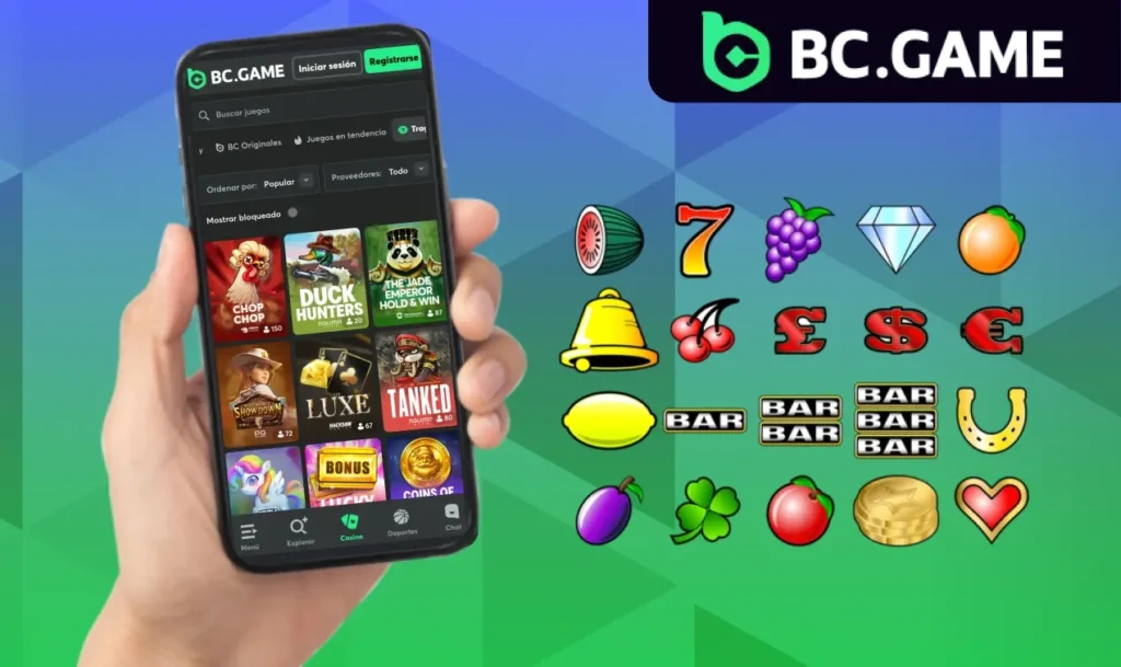 Tragamonedas BC.Game disponibles