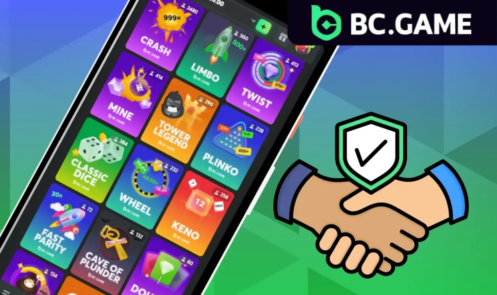 Seguridad en España para usuarios de BC.Game